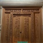 Pintu Gebyok Minimalis Ukir Rama Shinta ukuran 250x265 cm